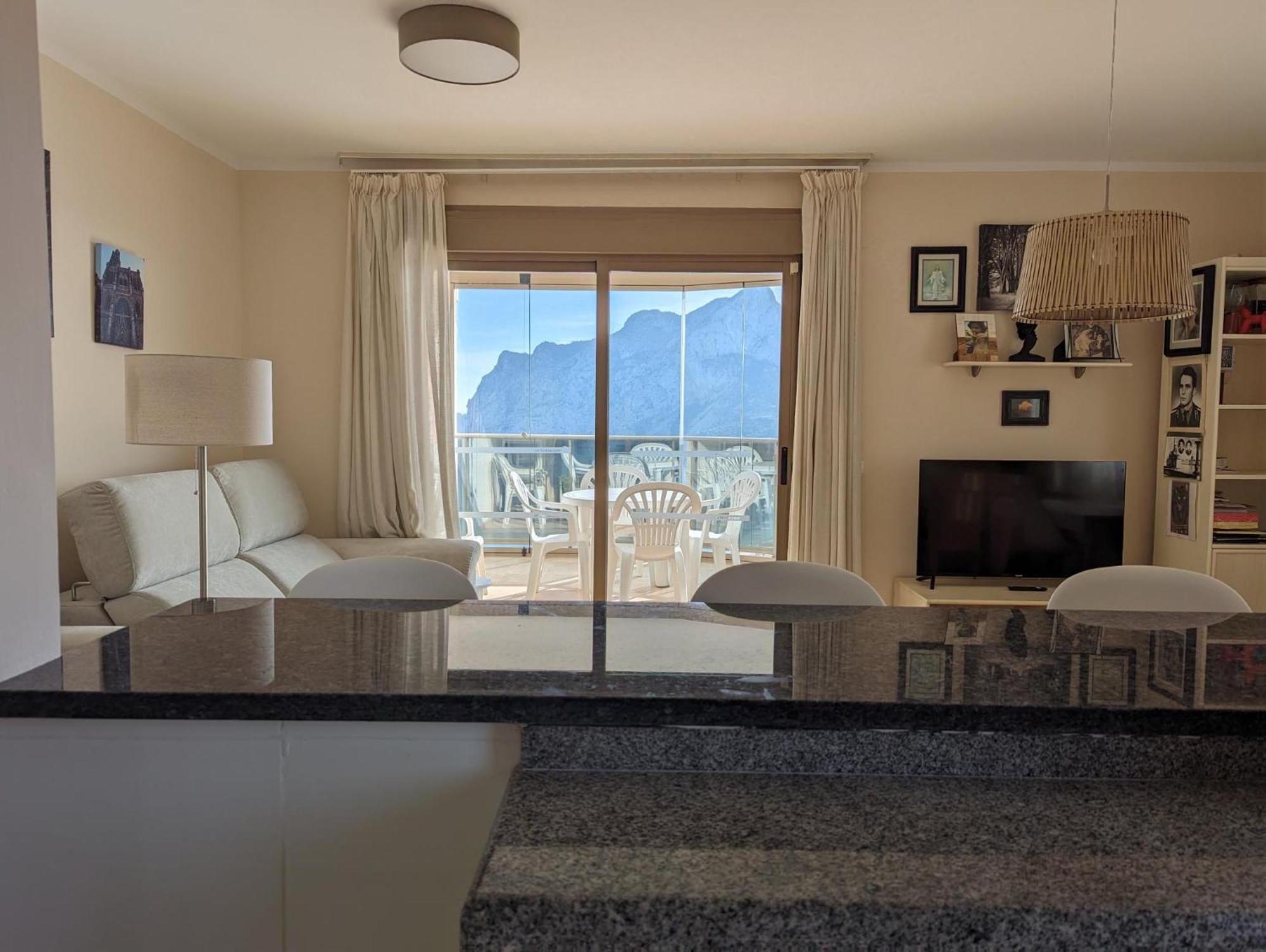 100 M From Fossa Beach In Calpe Exterior photo