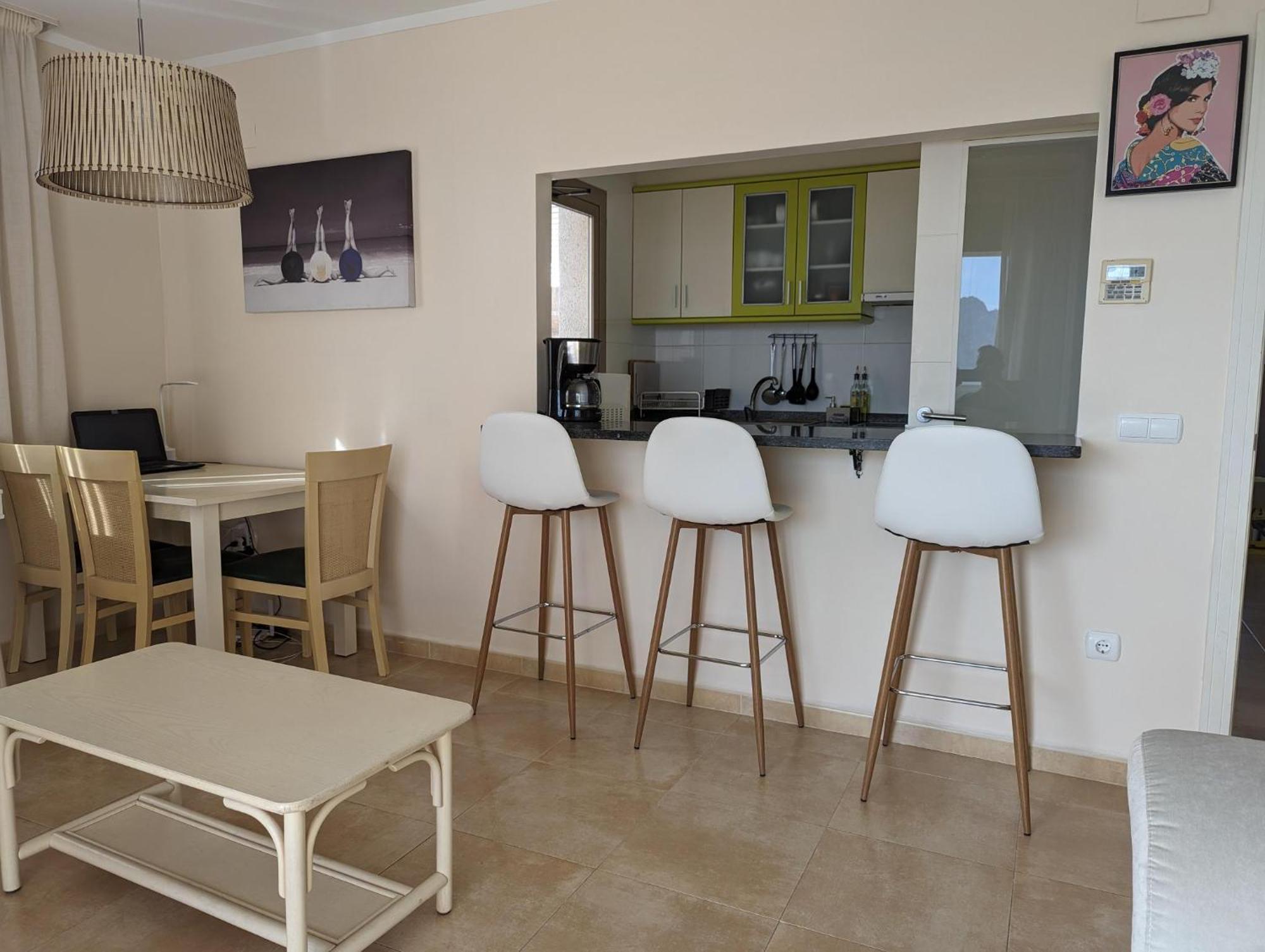 100 M From Fossa Beach In Calpe Exterior photo