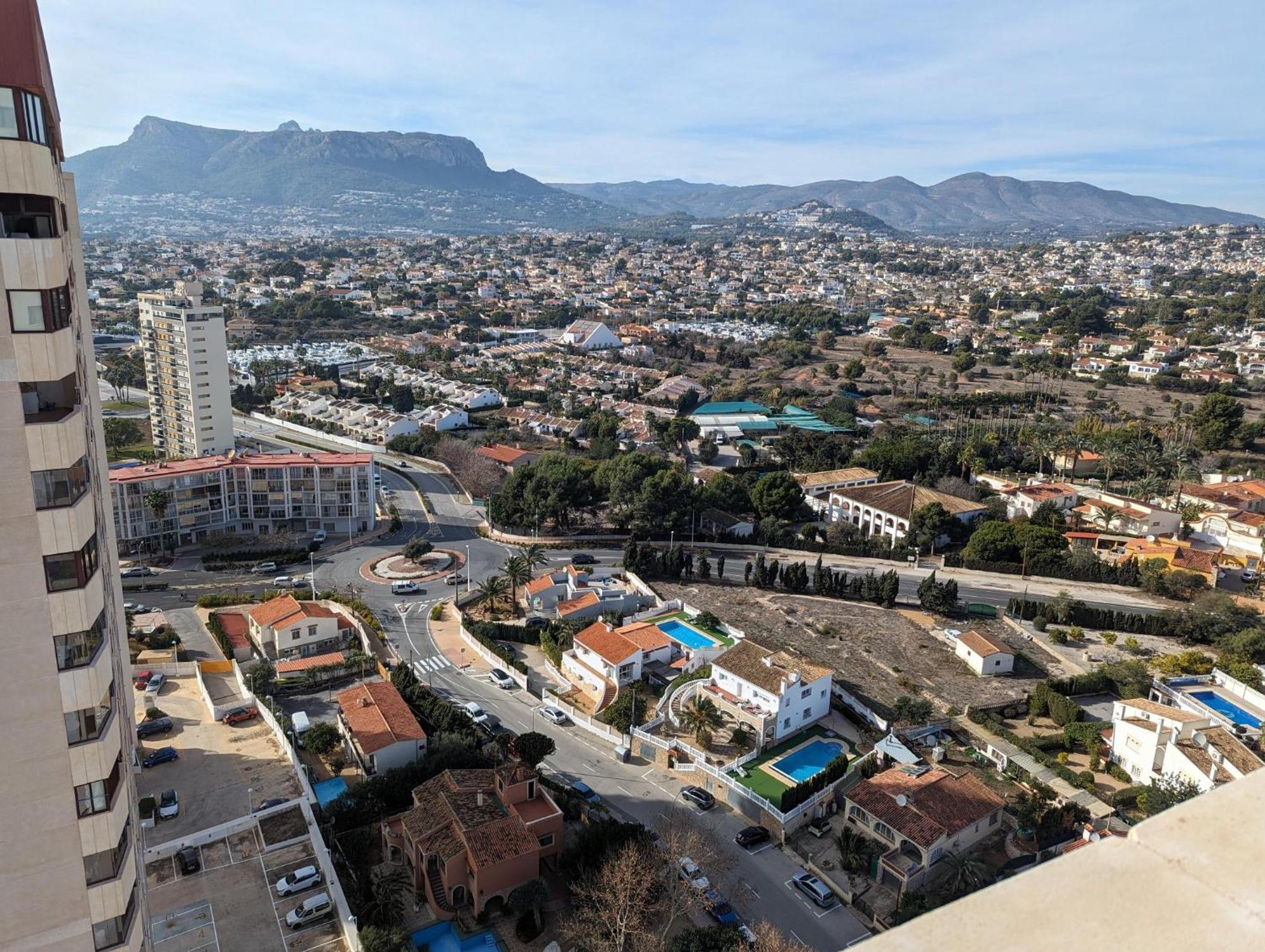 100 M From Fossa Beach In Calpe Exterior photo