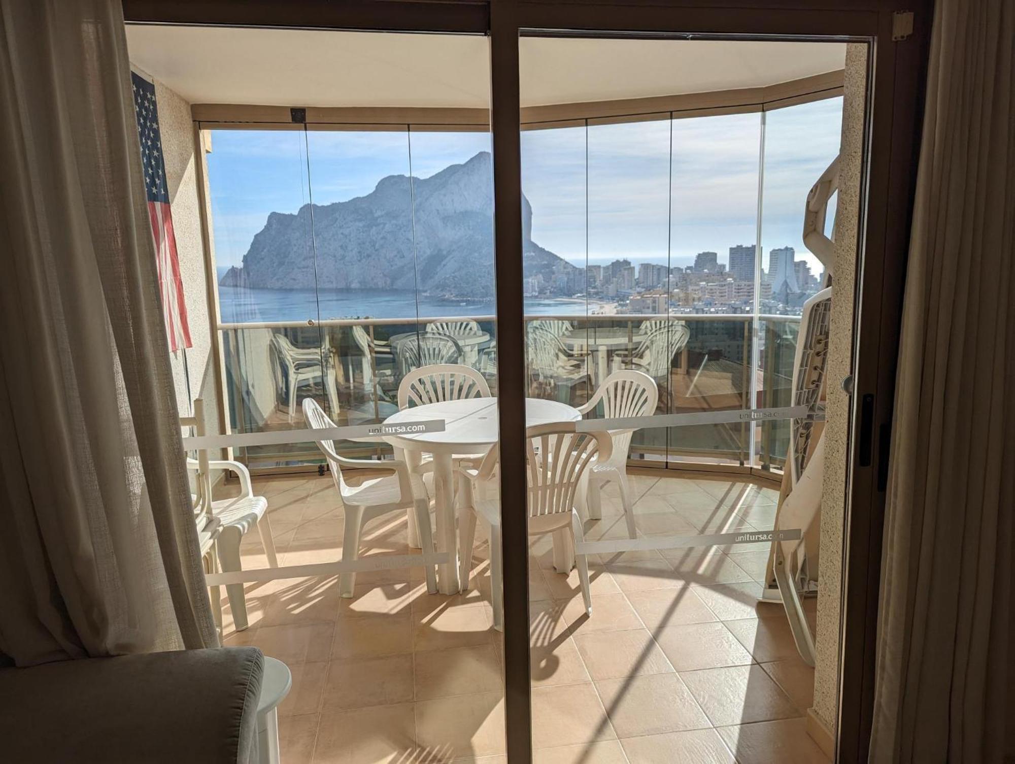100 M From Fossa Beach In Calpe Exterior photo